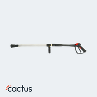 Cactus Double barrelled high-pressure gun withstand pressure 350 bar. Four Nozzles