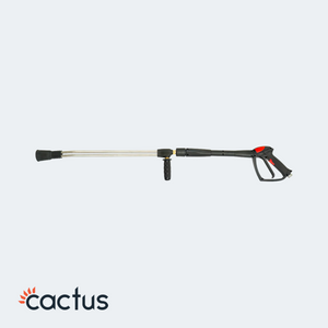 Cactus Double barrelled high-pressure gun withstand pressure 350 bar. Four Nozzles