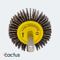 SurfSaviour Flap Wheel 6mm Steel Shaft - 40 Grit - 10 Pack (40x10x6mm)