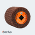 SurfSaviour Interleaved Fleece Sander Wheel A/Oxide 120 Grit – 100 x 100 x 19mm