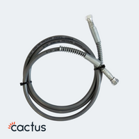 Spray Saviour 2m Spray Hose 1/4-18' Thread. 3300psi. 228bar. Airless Paint Sprayer Accessory