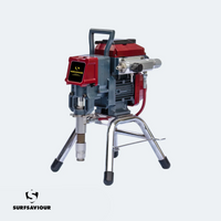 SurfSaviour PowerLite 3.5 Airless Sprayer. Electric 240V. Short Leg. 5ltr with hose