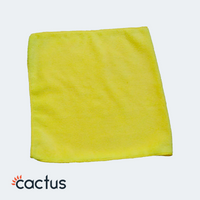 SurfSaviour Microfibre Cloths 40 x 40cm – Yellow - Pack of 5