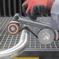 SurfSaviour Pipe Belt Grinder Starter Kit 240V. Incl. 40 x 620mm Grit 60 Abrasive Grinding Belt. Pack of 10.