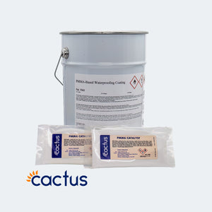 PMMA Waterproofing Coating Resin 10KG - without Reinforcement Fleece.