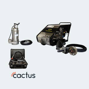 Standard Subsea Bristle Blaster Kit with Pump and Three Phase. Petrol. Weekly Hire Available