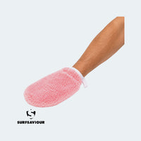 SurfSaviour Chemical-Free Cleaning Microfiber Glove with 5-Corner Pads. Includes One Glove and 5 Pads