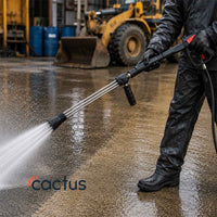 SurfSaviour Double-Barrelled High-Pressure Spray Gun. 350 Bar. 4 Nozzles.