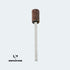 SurfSaviour Flap Wheel A/Oxide with Shaft. 15x25x6mm and 85mm Long Shaft. Grit 40. 10 Pack