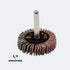 SurfSaviour Flap Wheels A/Oxide with Shaft. 40x10x6mm. P40 Grit. 10 Pack.