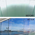 surfsaviour chemical-free glass cleaning before and after pictures of a ship's glass panels