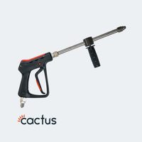 SurfSaviour High-Pressure Water Jetting Short Gun for Corner Cleaning. 600 Bar Rated