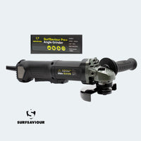 SurfSaviour Pro+ Brushless Angle Grinder 125m 110V Kit. Includes 5 Pack SurfSaviour Revive Discs. Packed in IP67 Protective Case.